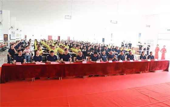 平度波尼亚食品有限公司熟食车间顺利投产暨全体员工动员大会顺利召开！